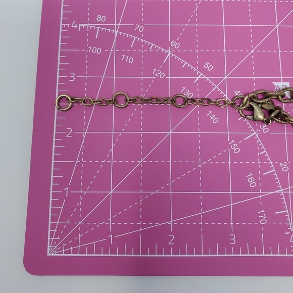 J. CREW MULTI-COLORED RHINESTONE STATEMENT NECKLACE WOMEN JEWELRY GREY PURPLE - Picture 9 of 12